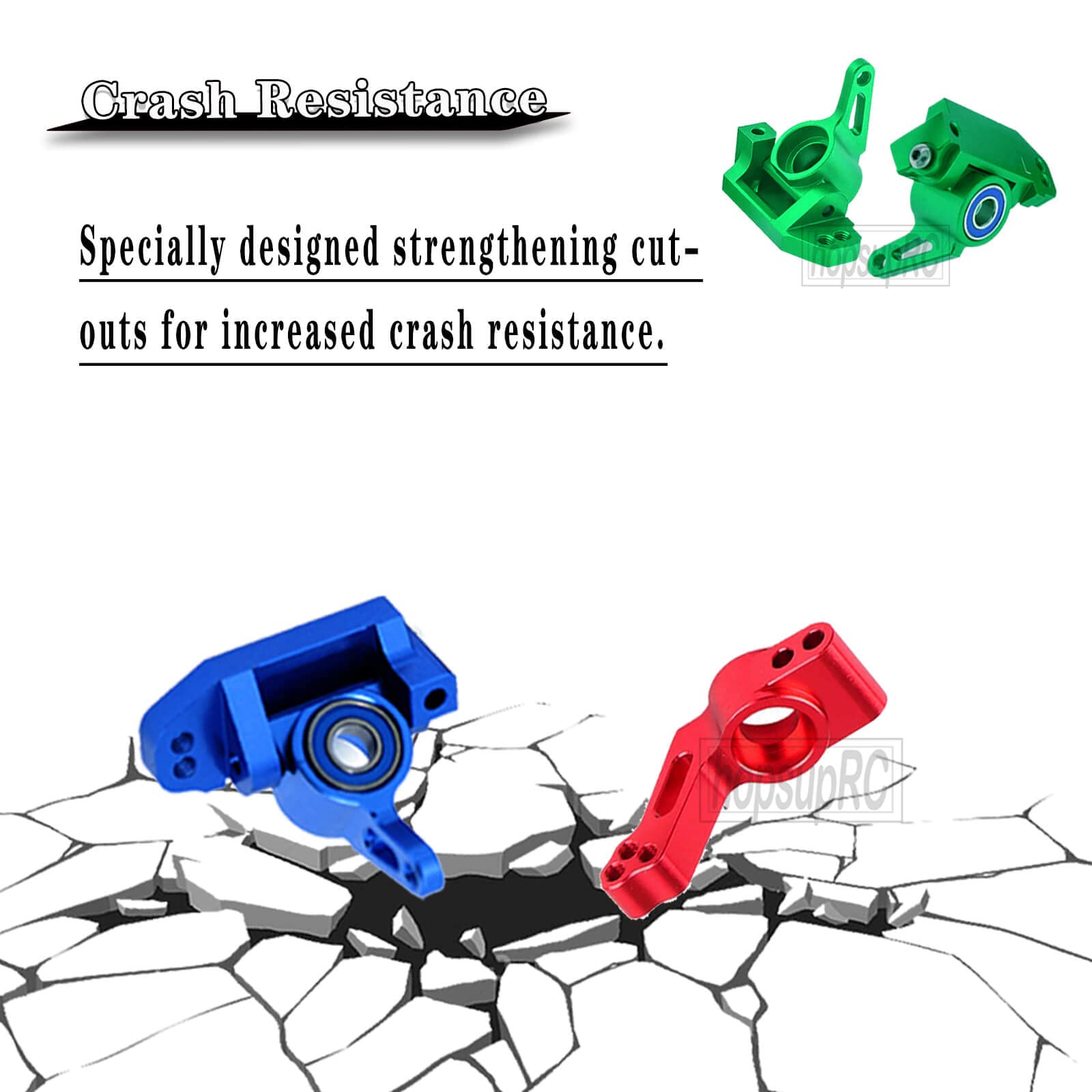 Amazon.com: hopsupRC Upgrades Parts for 1/10 Slash VXL 2WD